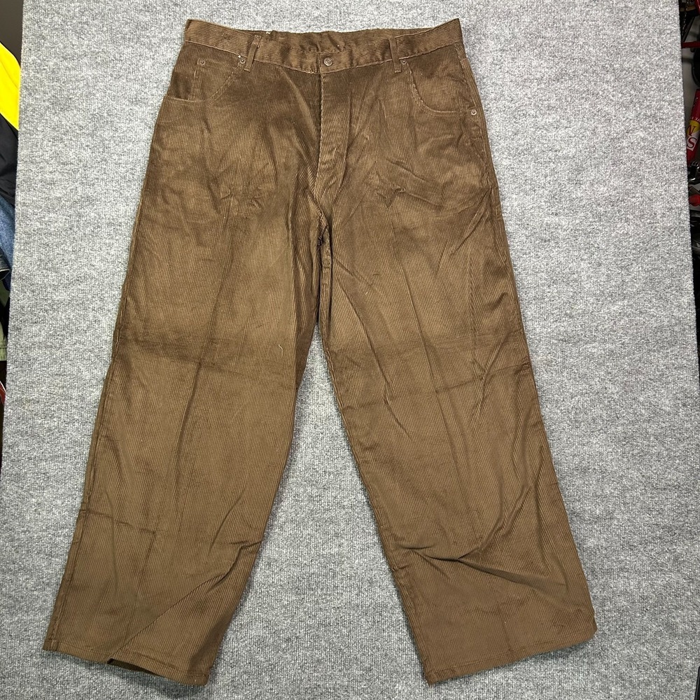 Vintage‎ Solo Semore Active Wears Corduroy Pants Men's Brown USA Made 42 - NWT